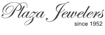 Plaza Jewelers Logo since 1952