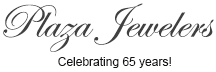 Plaza Jewelers Celebrates 65 Years logo